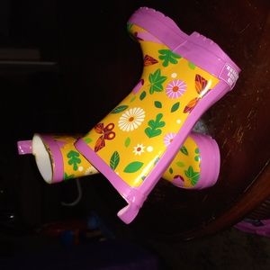 Butterfly Rain Boots